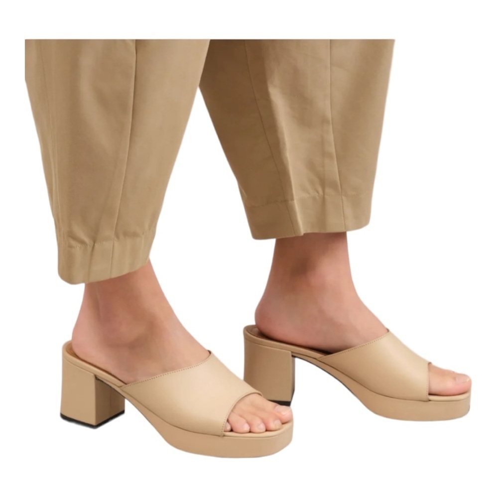 Nwt ATP Atelier Lumezanne Platform Sandals / sand - Picture 2 of 8